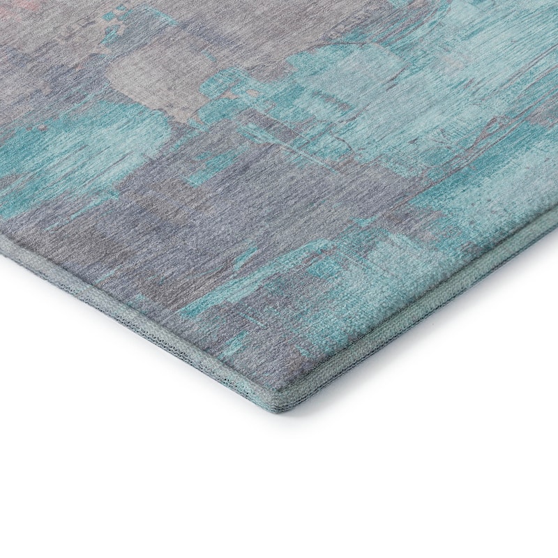 Premium Washable Super Soft Modern Brushstrokes Mayfield Rug