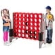 preview thumbnail 2 of 8, Gymax Jumbo 4-to-Score Game Set Giant 4 in A Row Kids Adults w/ 42