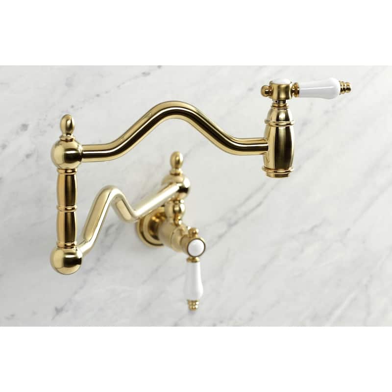 Kingston Brass Bel-Air Wall Mounted Pot Filler Faucet