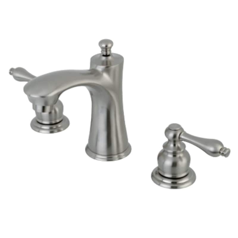 Kingston Brass Victorian 1.2 GPM Widespread Bathroom Faucet with - Brushed Nickel