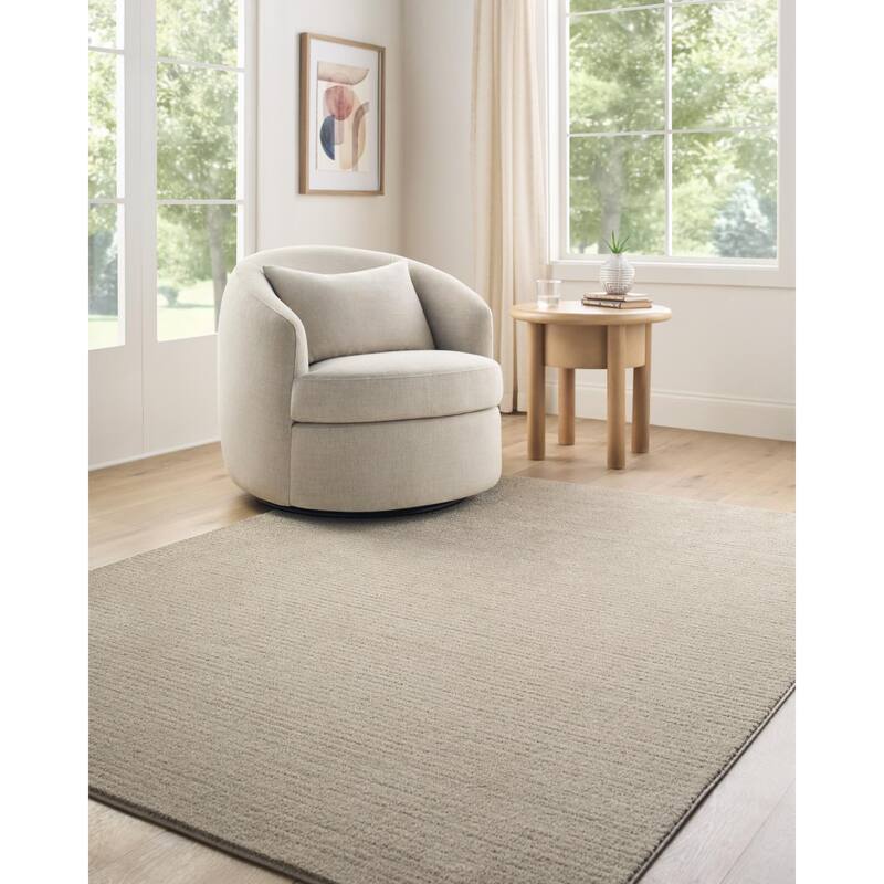 Livabliss Maribor Modern & Contemporary Area Rug - Tan - 7'10" x 10'