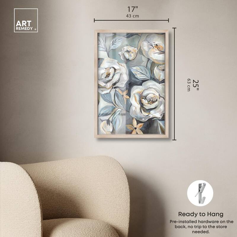 Grey Delight Shadowbox by Art Remedy