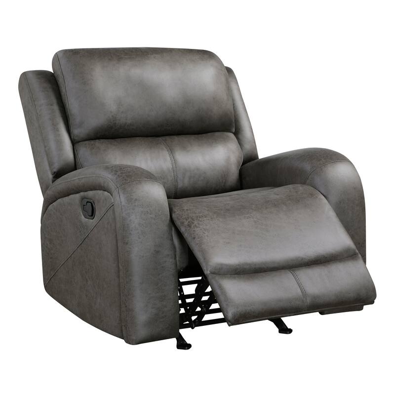 Fremont & Park Mabel Polished Microfiber 3-Piece Manual Reclining Sofa Set