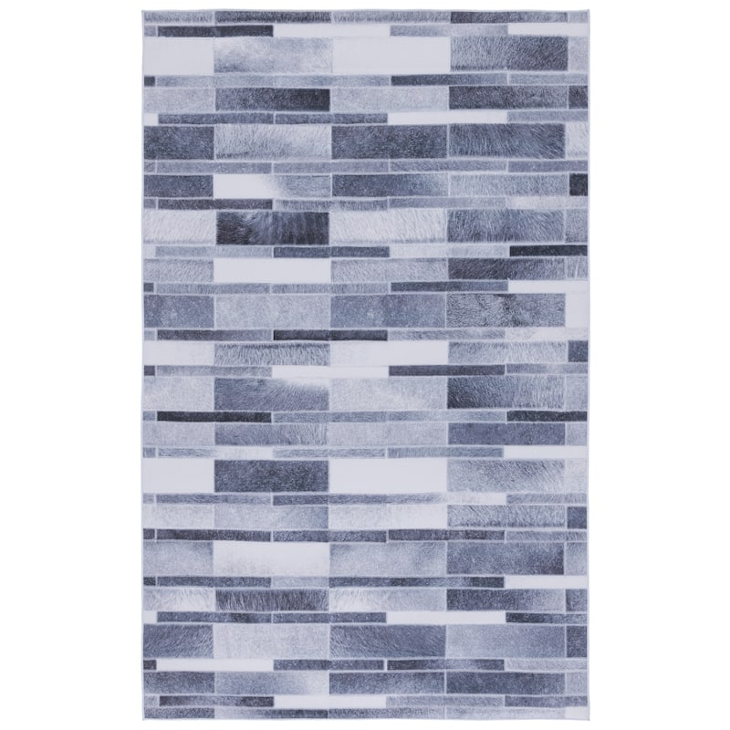 SAFAVIEH Faux Hide Machine Washable Slip Resistant Katalina Modern