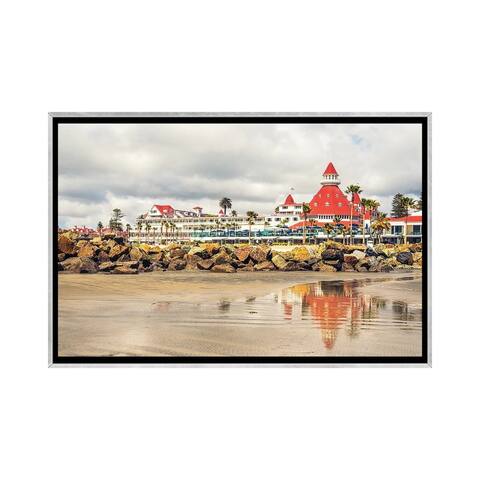iCanvas "The Iconic Hotel Del Coronado" by Joseph S. Giacalone Framed