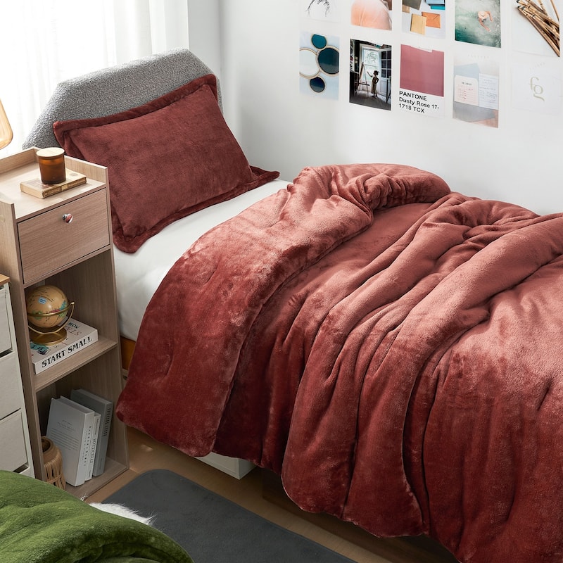 Me Sooo Comfy - Coma Inducer® Oversized Comforter Set - Roasted Russet - Twin XL