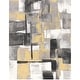 preview thumbnail 5 of 35, Ryan Modern Squares Abstract Area Rug
