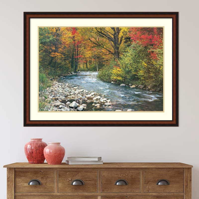 Forest Creek I Framed Art Print