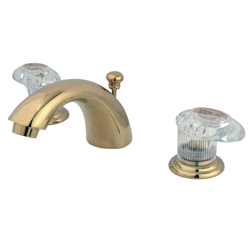 Kingston Brass Magellan 1.2 GPM Widespread Bathroom Faucet with Pop-Up