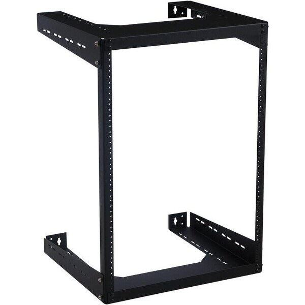 Kendall howard 1915-3-500-15 15u 18 open frame wall rack