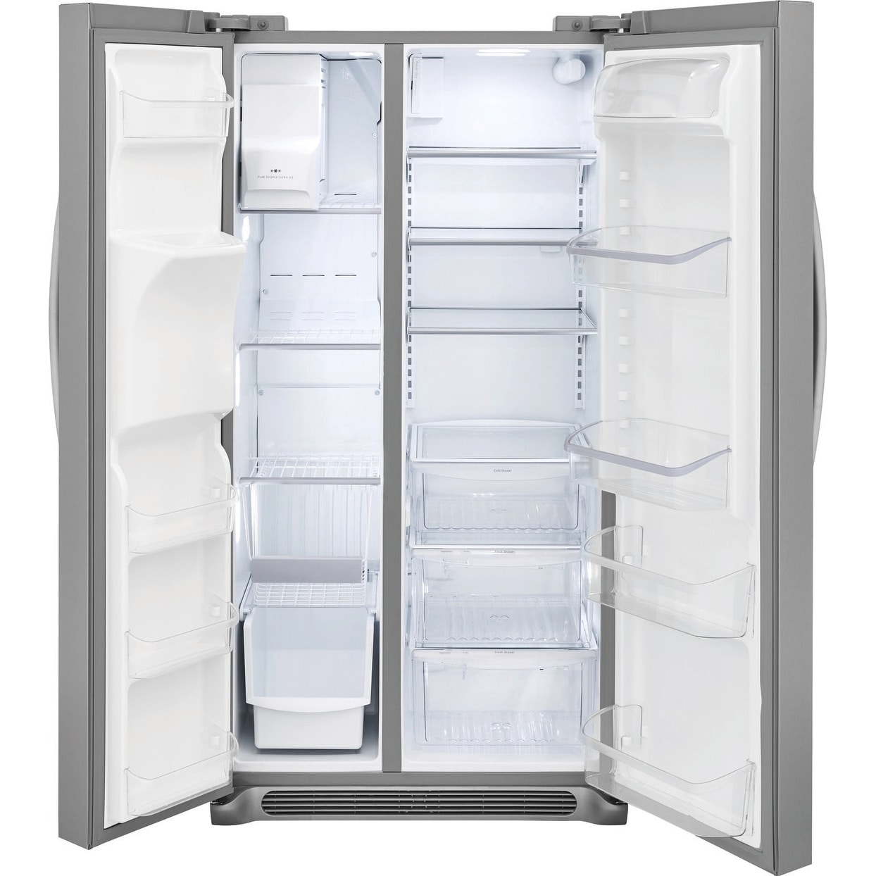 Frigidaire 25.6 Cu. Ft. 36 inch Standard Depth Side by Side Refrigerator