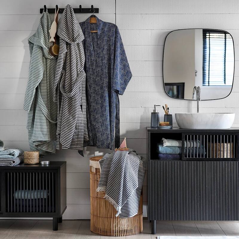 Bilbao Oak Bathroom Vanity Unit - N/A