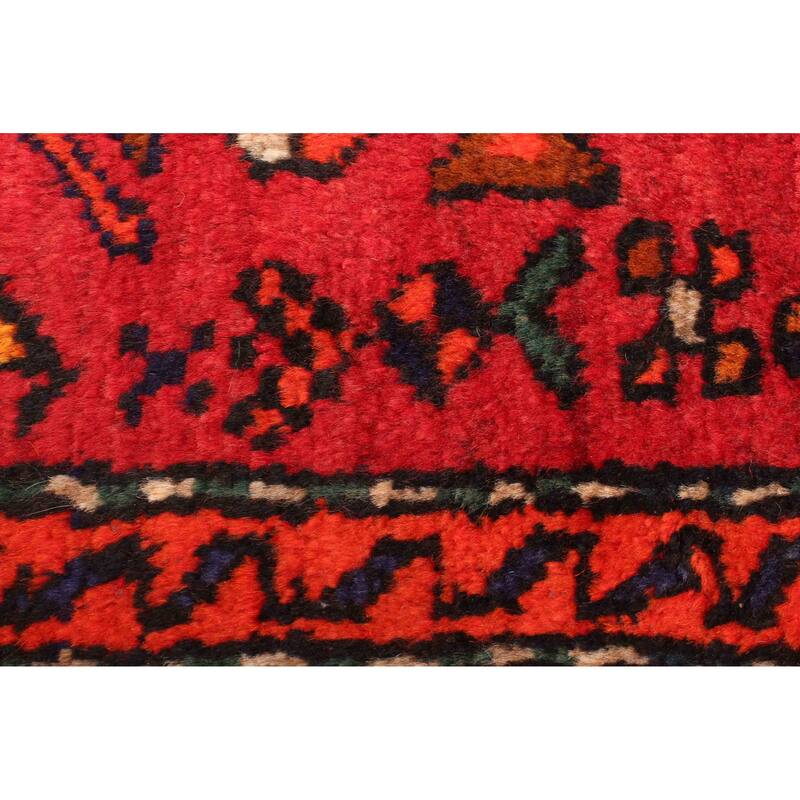 ECARPETGALLERY Hand-knotted Andelz Navy Wool Rug - 4'7 x 7'5