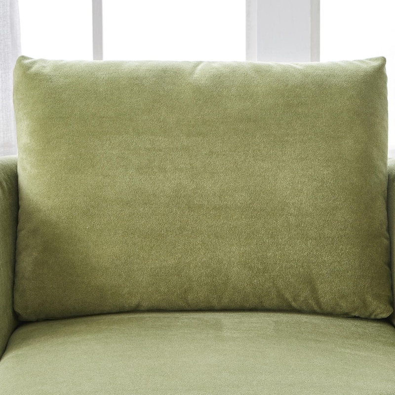 360° Swivel Chair - Chenille Upholstery, 440lb Capacity, Barrel Design