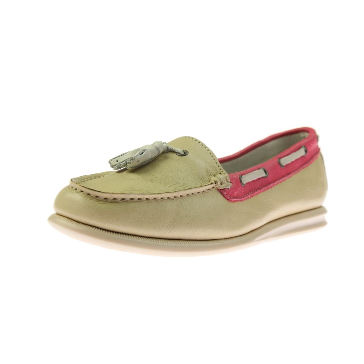 Shop Eric Michael Womens Monika Boat Shoes Textured Casual