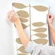 preview thumbnail 5 of 5, York Wallcoverings Sculpted Vines Gold Wallpaper