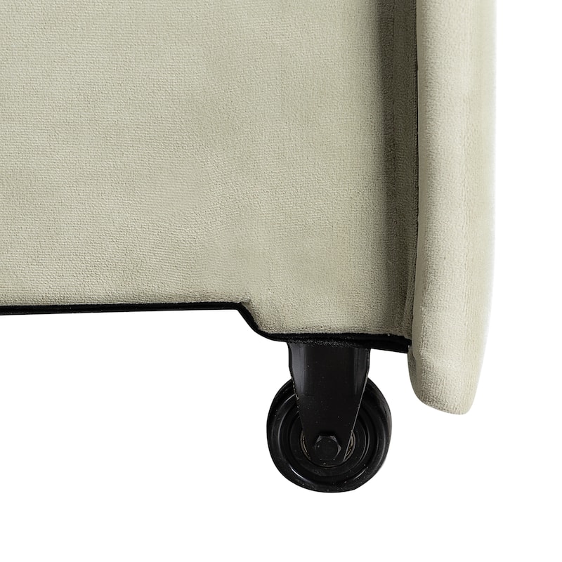 Serta Delaney Convertible Loveseat