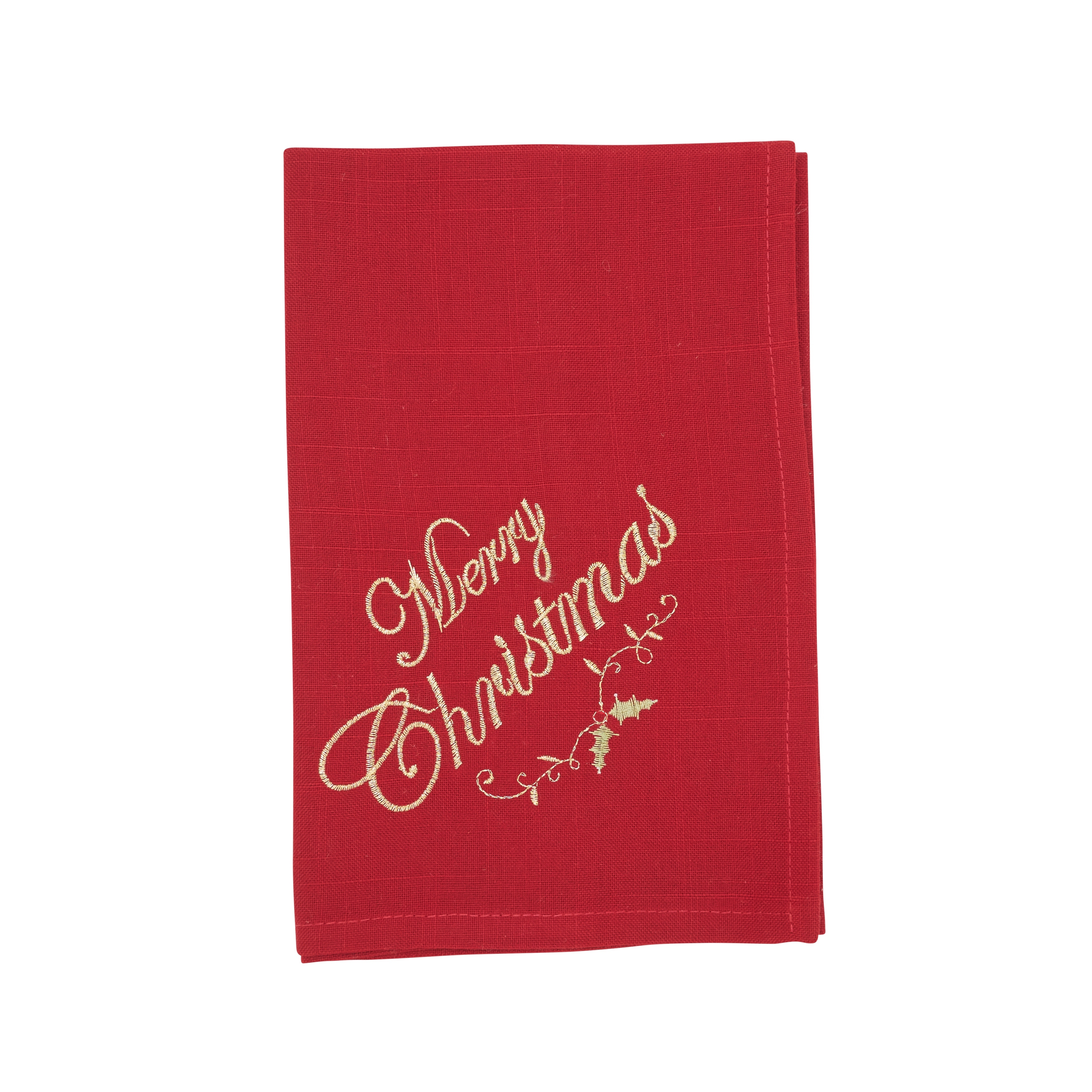 Merry & Bright Holiday Napkin (Set of 4) - 20"x20"
