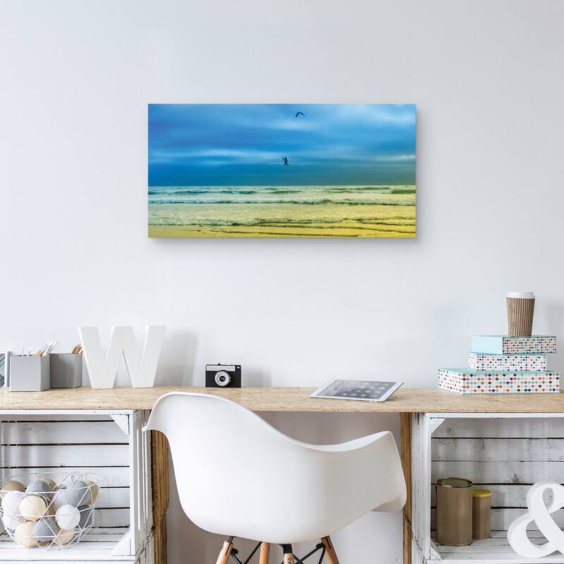 Searching Canvas Art Print