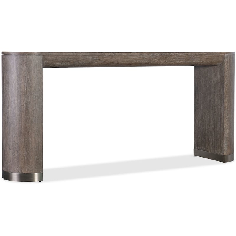 Hooker Furniture 6850-80251 Modern Mood 16" Wide Wood Top Oak Console - Mink