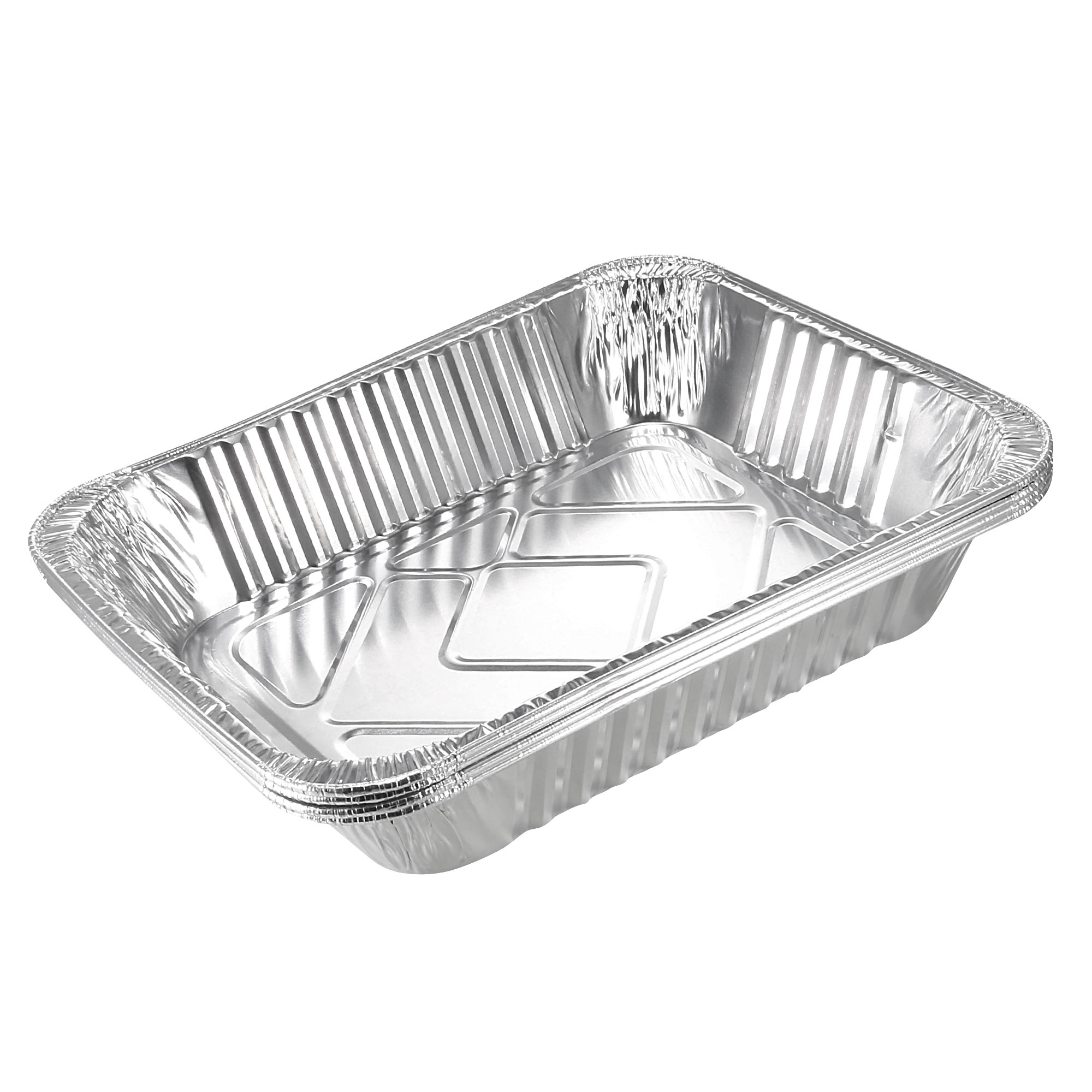 Disposable aluminum roasting sales pan with rack