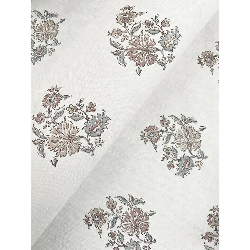 Overbrook Plum Bouquet Toss Wallpaper