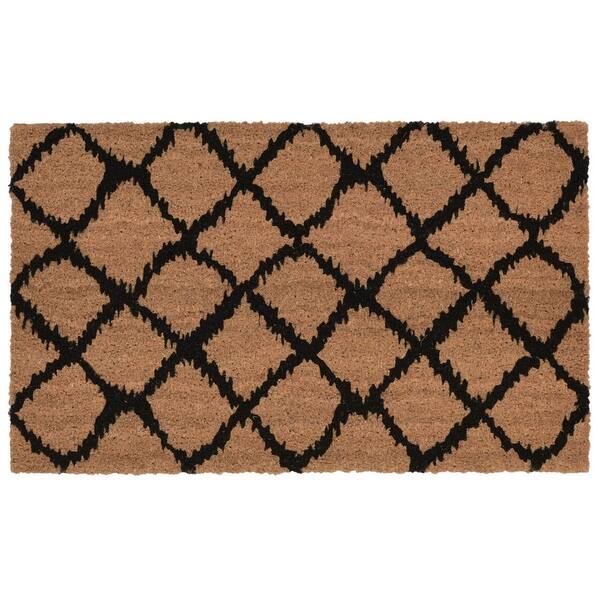 Liora Manne Trellis Coir Welcome Door Mat (1'6" x 2'6")
