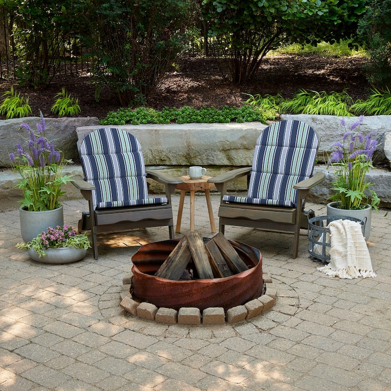 ARDEN Outdoor Foam Adirondack Cushion, Set of 2