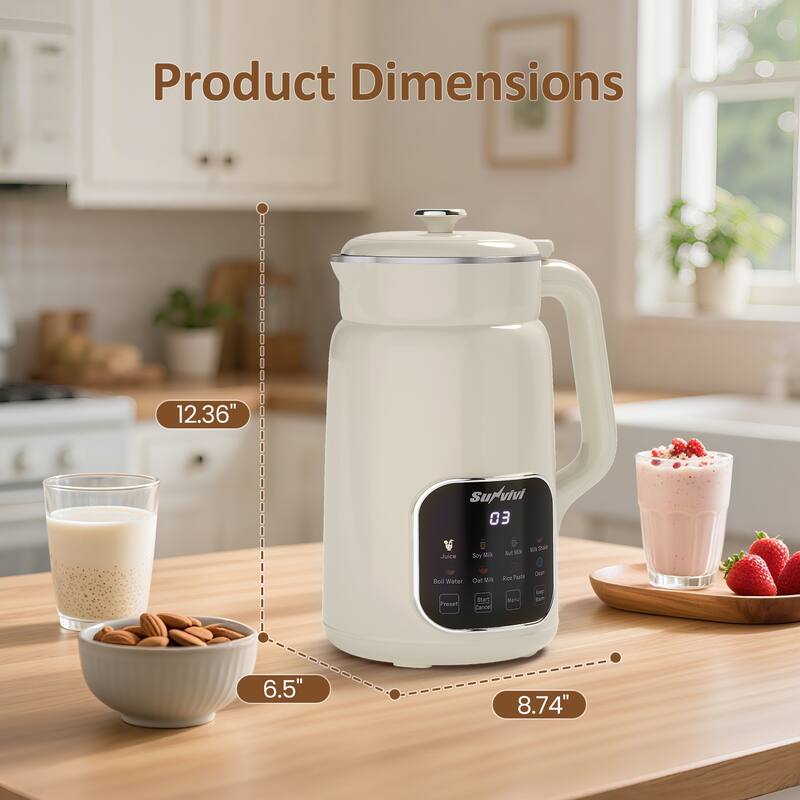 8 in 1 Nut Milk Maker Machine