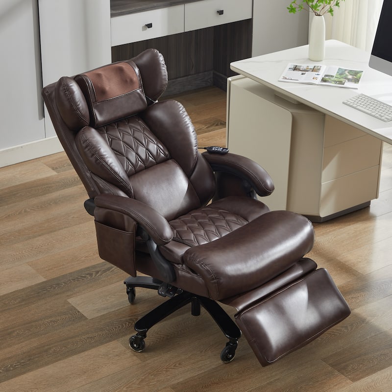 Large Computer Desk Chair,360 Swivel Office Chair With High Back,400 Lbs