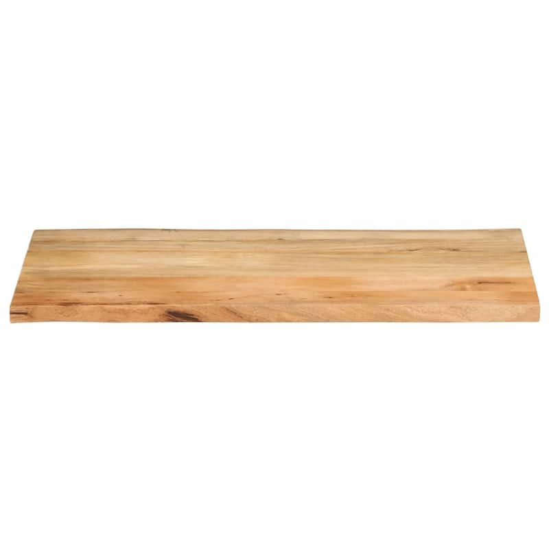 vidaXL Table Top Replacement Board Tabletop Accessory Solid Wood Live Edge