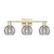 Option Antique Brass / Light Smoke Deco Swirl