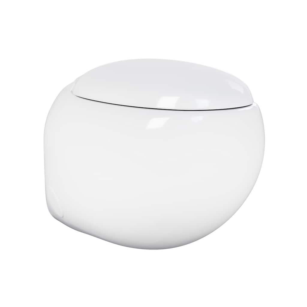 Swiss Madison SM-WT560 Plaisir Round Toilet Bowl Only - Seat Included
