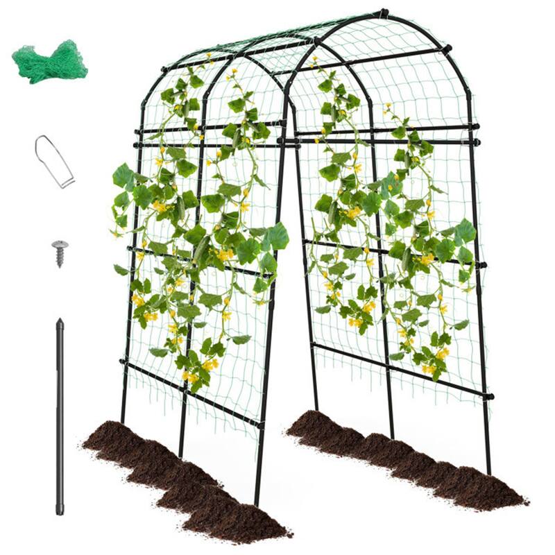 Garden Arch Trellis with PE Coated Metal Structure Bed Bath & Beyond