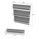 preview thumbnail 3 of 5, 47.2"H Shoe Cabinet With 3 Flip Doors,White