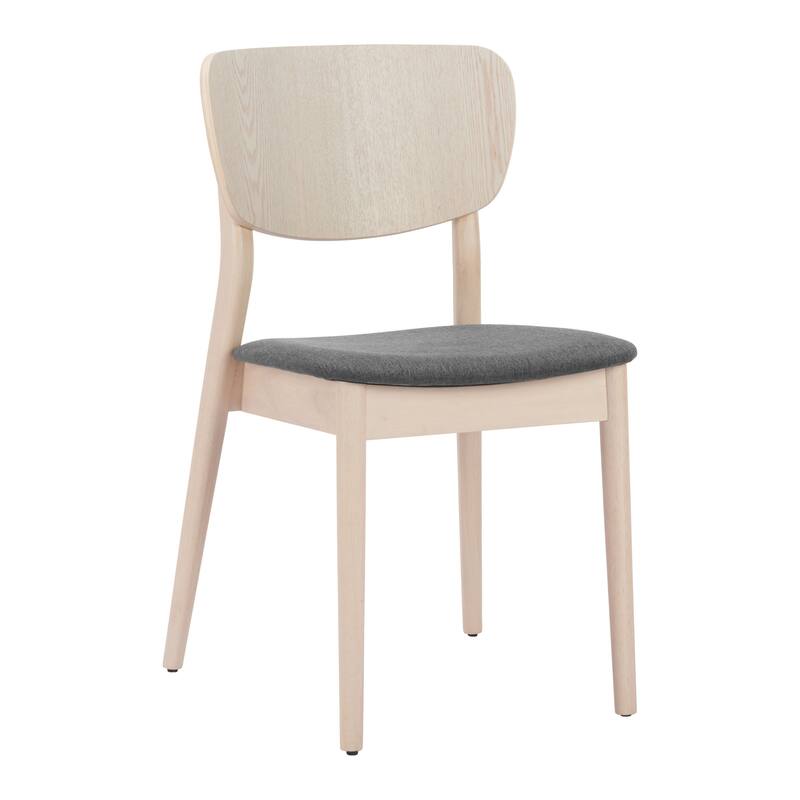 Kellua Dining Chair Gray & Natural - Gray/Natural