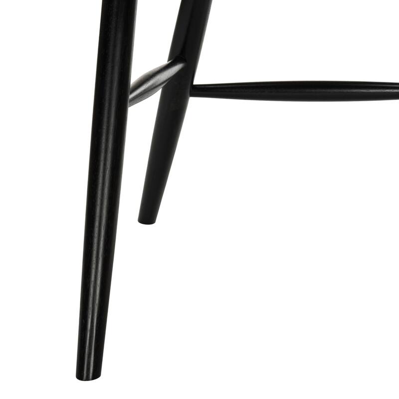 SAFAVIEH Orelia 19 Inch Black Spindle Dining Chair (Set of 2) - 21Wx22Dx34H