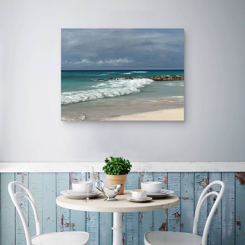 Surfside Portrait by Studio Arts Canvas Art Print