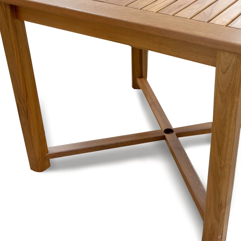 Square Teak Dining Table - 36" Sq. x 29" H