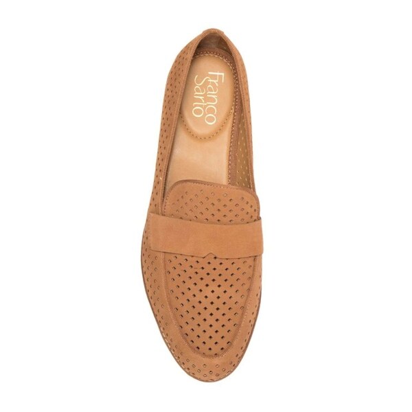 franco sarto pink loafers