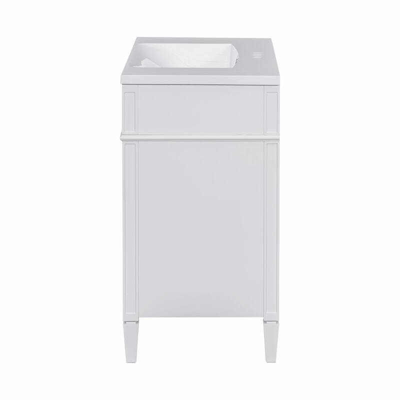 36'' Bathroom Vanity with Top Sink, 3 Drawers for Stylish Storage