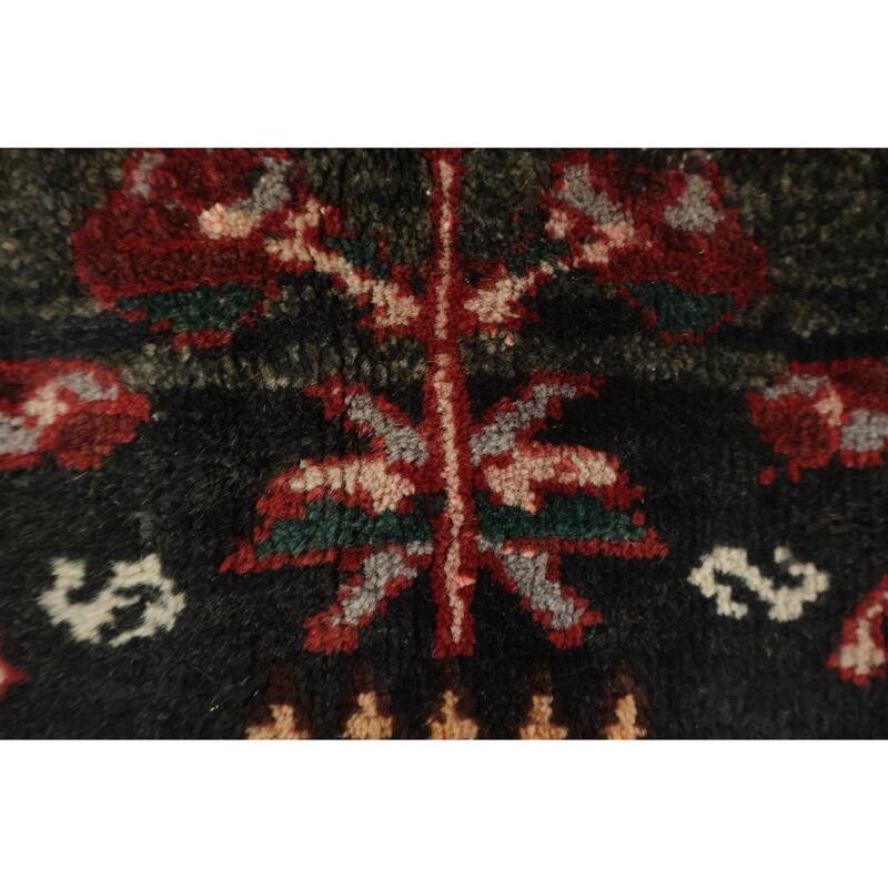 Hand Knotted Oriental 100% Wool Carpet Traditional Tribal Red Shiraz Area Rug - 7' 6'' X 4' 1''