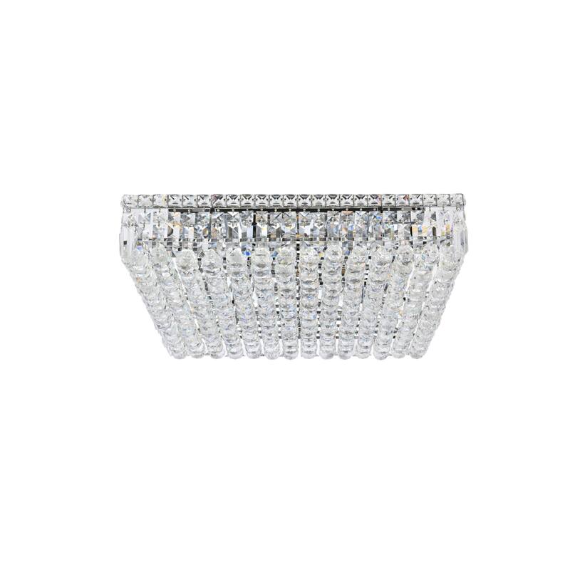 Elegant Lighting V2032F24/RC Maxime 13 Light 24" Wide Flush Mount