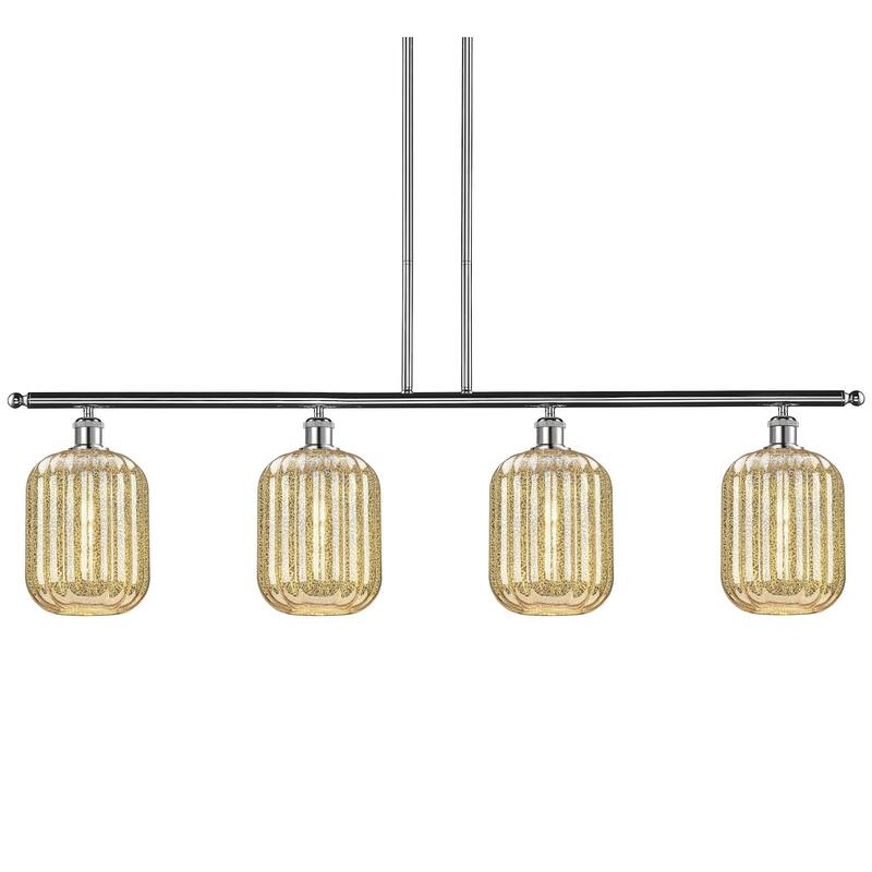 Innovations Lighting 516-4I-13-48 Preston Linear Preston 4 Light 48" - Polished Chrome / Mercury