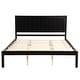 preview thumbnail 8 of 6, Classic Platform Bed Frame Wood Queen Bed with Headboard, Solid Wood Queen Size Platform Bed Frame, No Box Spring Needed