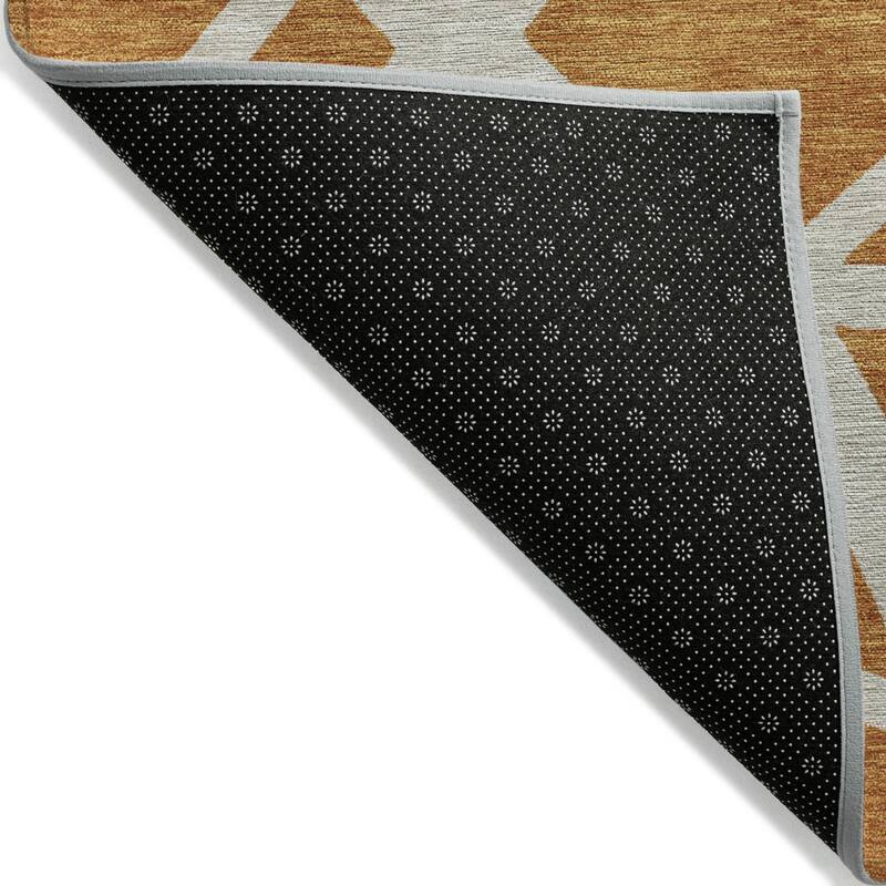 HomeRoots Geometric Transitional Rectangle Outdoor Rug