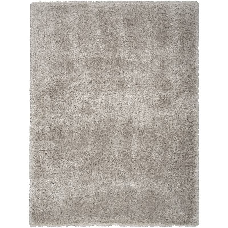 Nourison Luxurious Shag Ultra-plush Pile Glam Solid Area Rug
