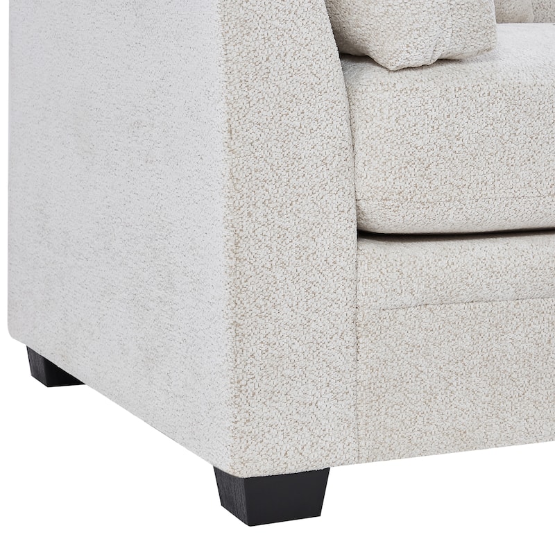 Christopher Knight Home - Flare Modern Upholstered Sofa with Flared Arms