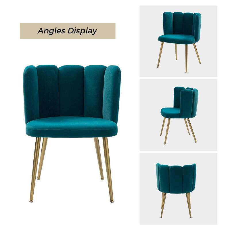 Anjela Side Chair with Tufted Back Set of 2