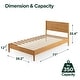preview thumbnail 8 of 15, Priage by ZINUS Mid Century Wood Platform Bed Frame